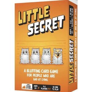 Exploding‎ Kittens Little Secret Bluffing Card Game Imposter Party Game Ages 10+